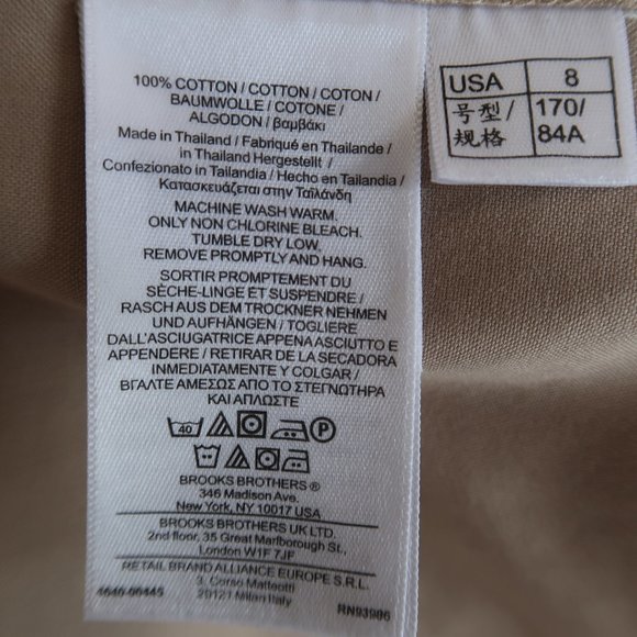 SOLD | Brooks Brothers Button Down Shirt Dress - Picture 11 of 12